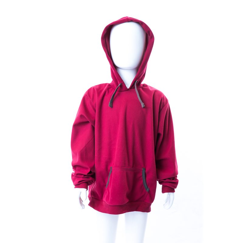 Kids Hoodies Jacket Maroon Medium
