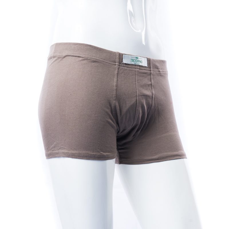 Mens Knits Boxers Chocolate Medium