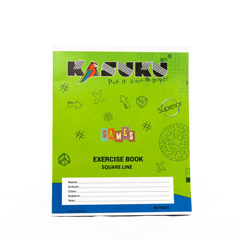 Kasuku Exercise Book A5 80 Pages SQ