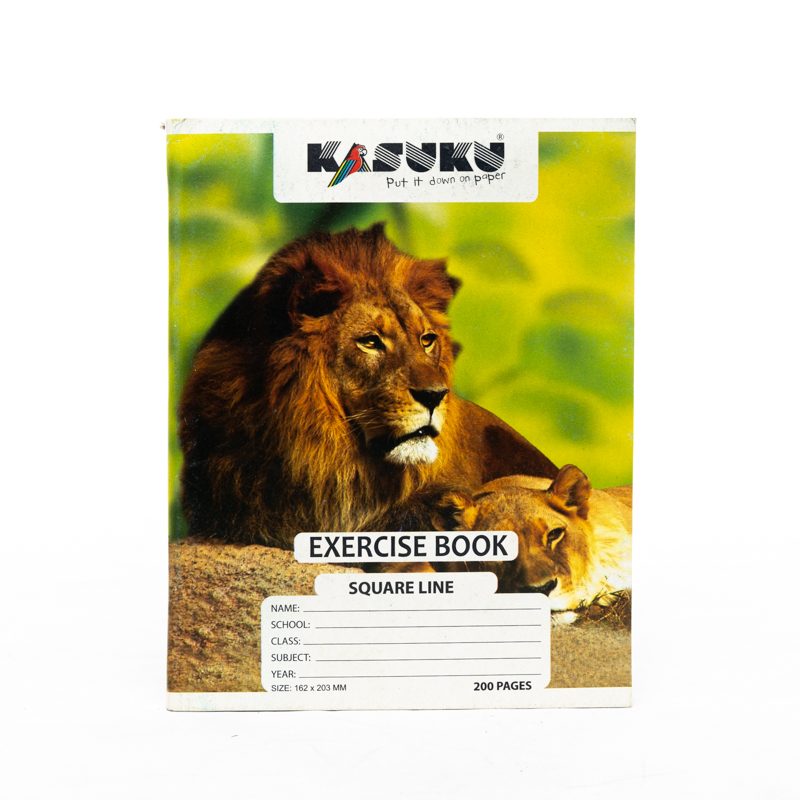 Kasuku Exercise Book A5 200 Pages SQ