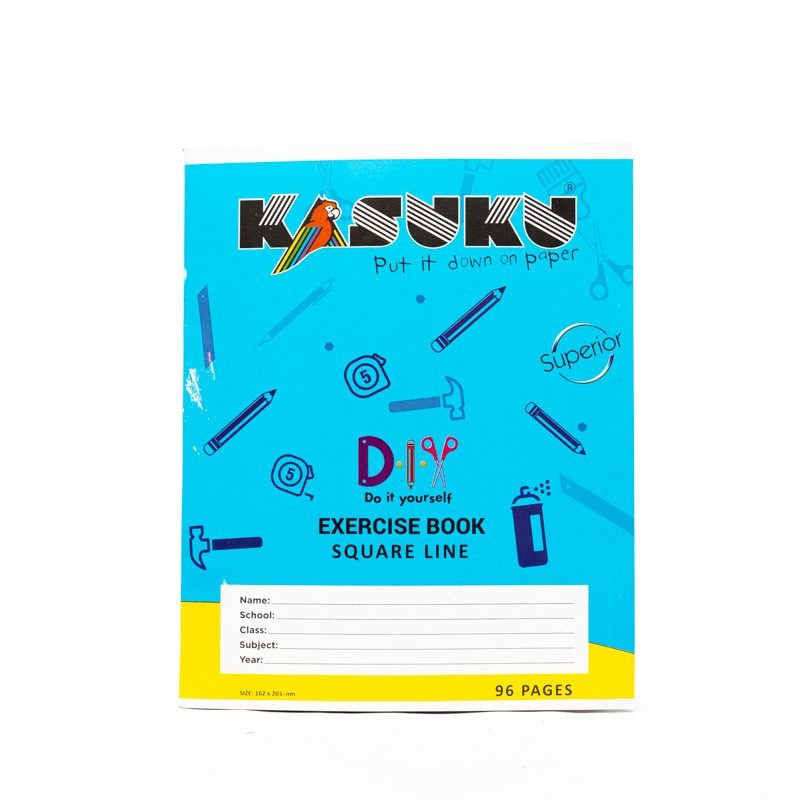 Kasuku Exercise Book A5 96 Pages SQ