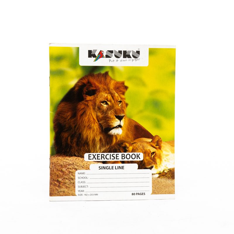 Kasuku Exercise Book A5 80 Pages S/L
