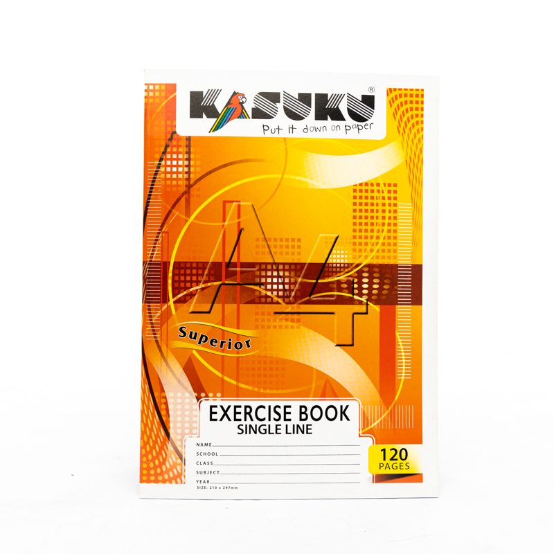Kasuku Exercise Book A4 120 Pages S/L