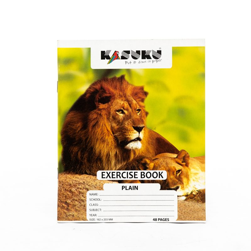 Kasuku Exercise Book A5 48 Pages Plain Drawing