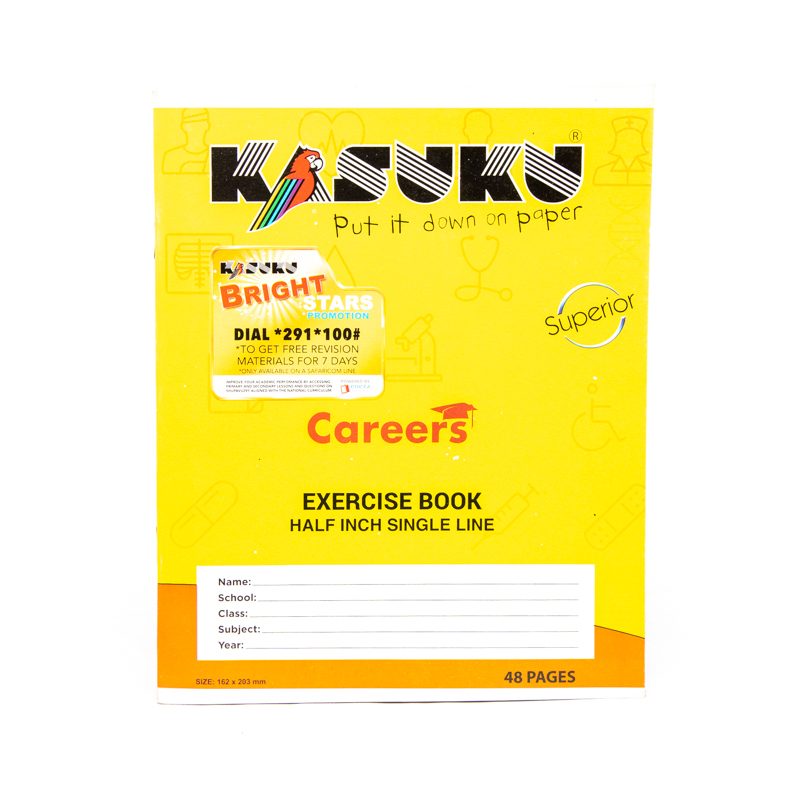 Kasuku Exercise Book A5 48 Pages For Nursery Pupils S/L