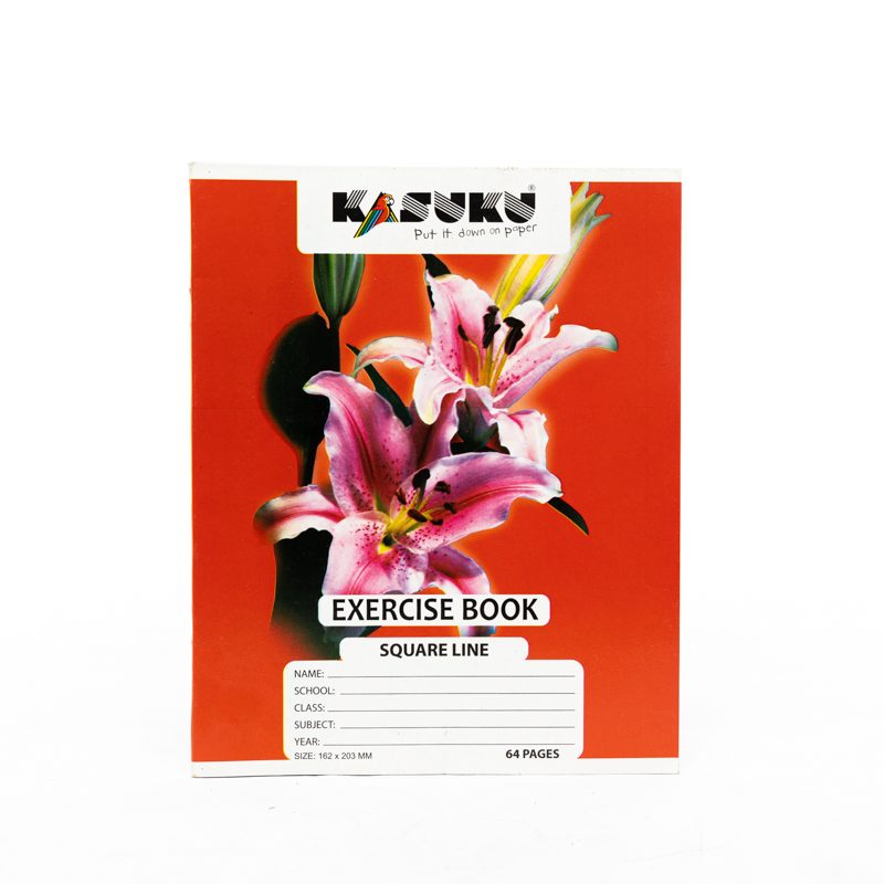 Kasuku Exercise Book A5 64 Pages SQ