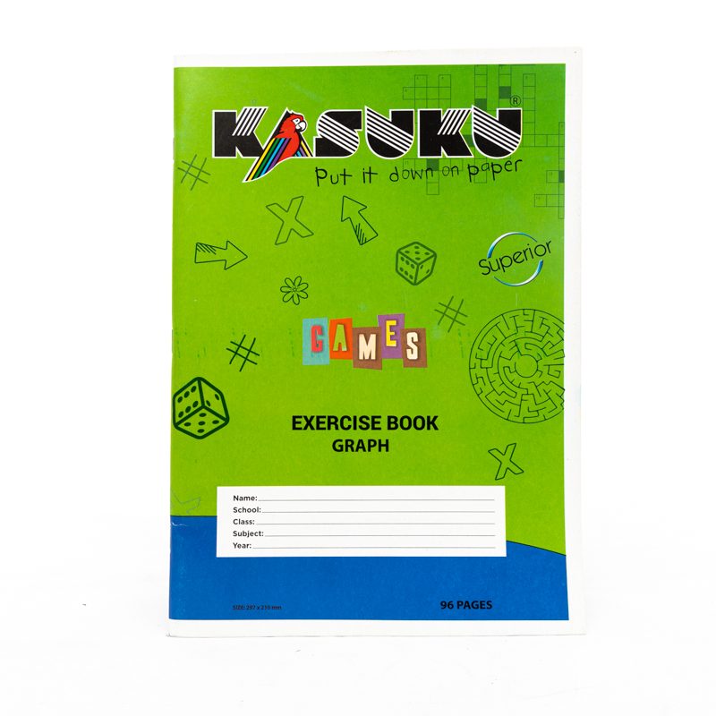 Kasuku Graph Book A4 96 Pages