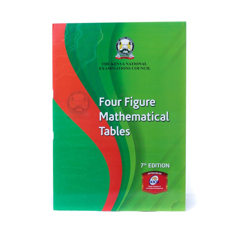 KNEC Four Figure Mathematical Tables 7th Edition