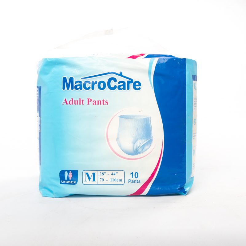 Macrocare Adult Diaper (Unisex) Pants- Medium