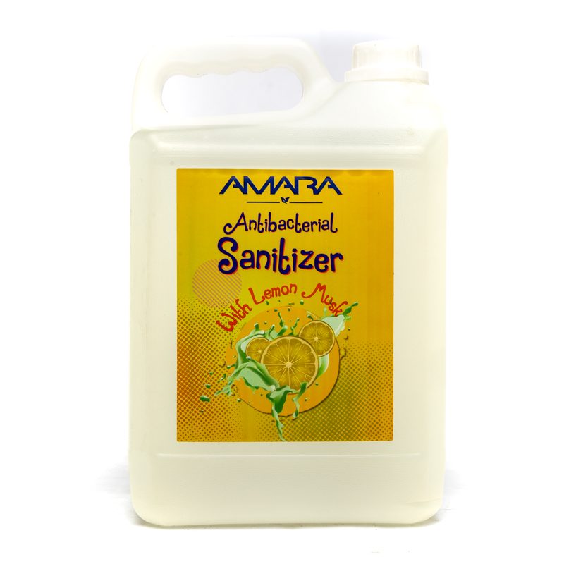 Amara Antibacterial Hand Sanitizer – Lemon musk 5L