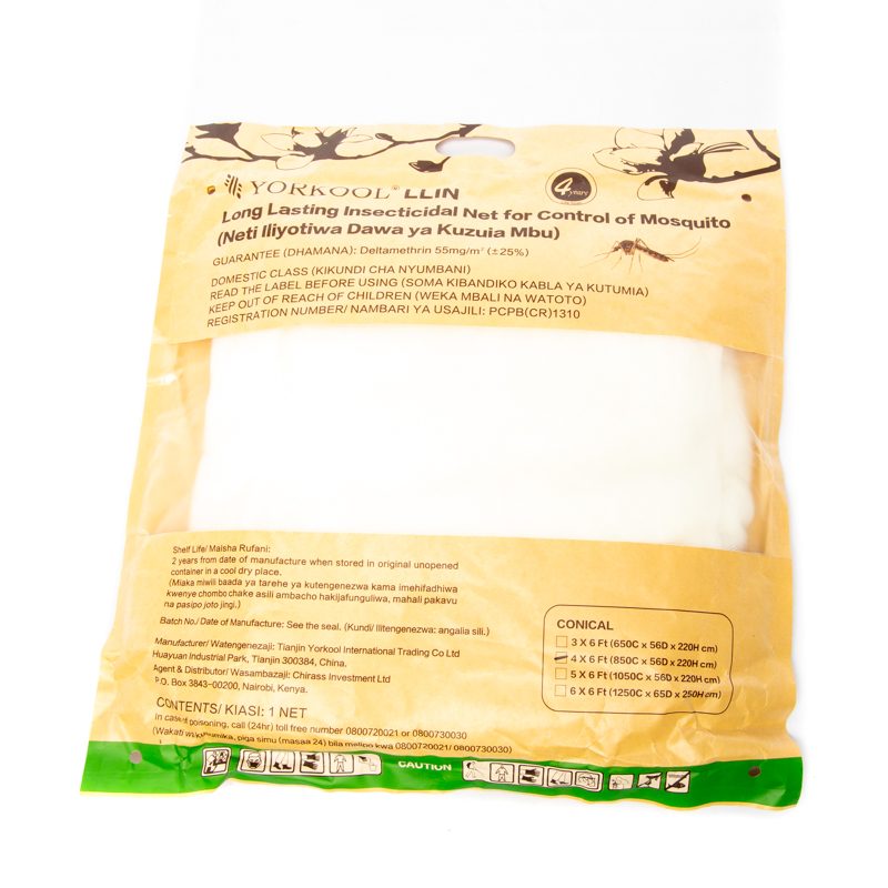 Tropical Conical Treated Mosquito Net 4×6