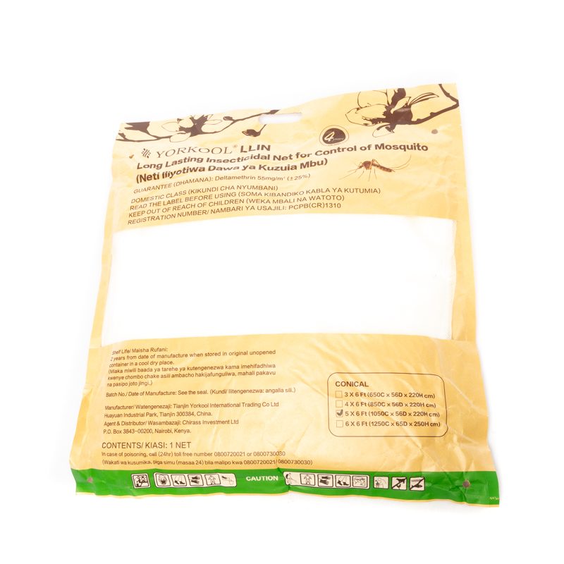 Tropical Conical Treated Mosquito Net 5×6