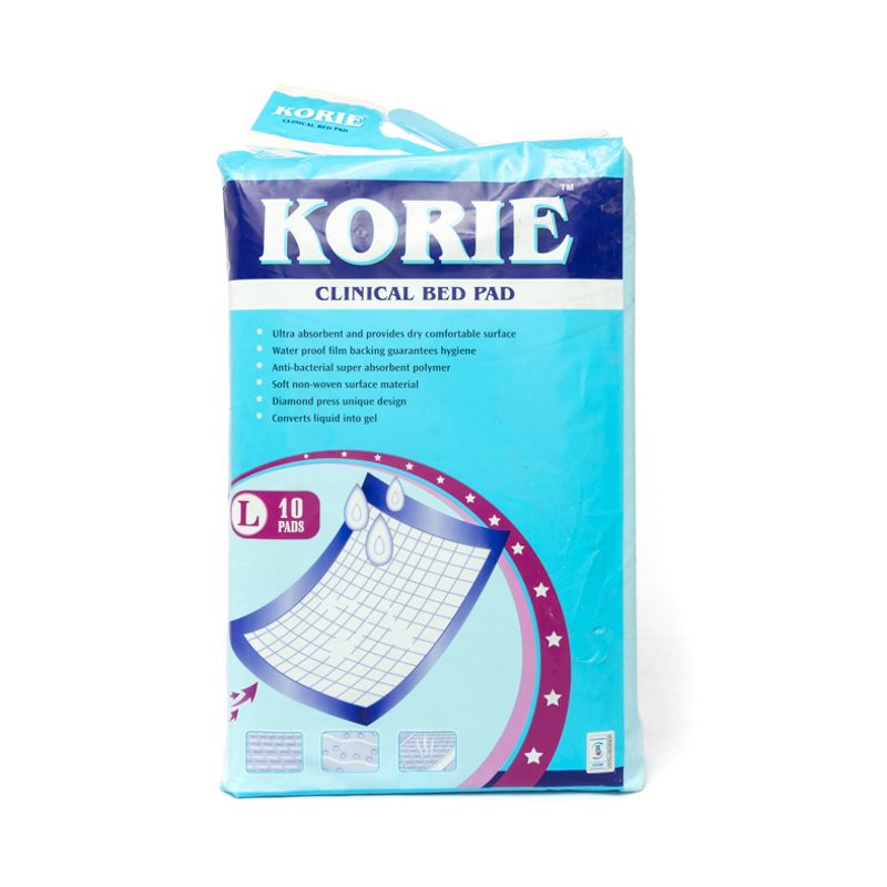 Korie Clinical Bed Pad 10’s