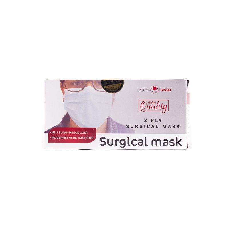 3Ply Premium Surgical Masks 50pc Pack