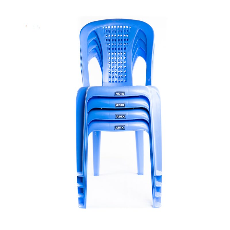 Adix Armless Chair 4Pc Bundle -C010 Sky Blue