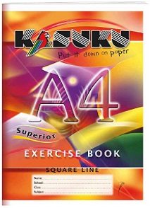 Kasuku Exercise Book A4 120 Pages SQ