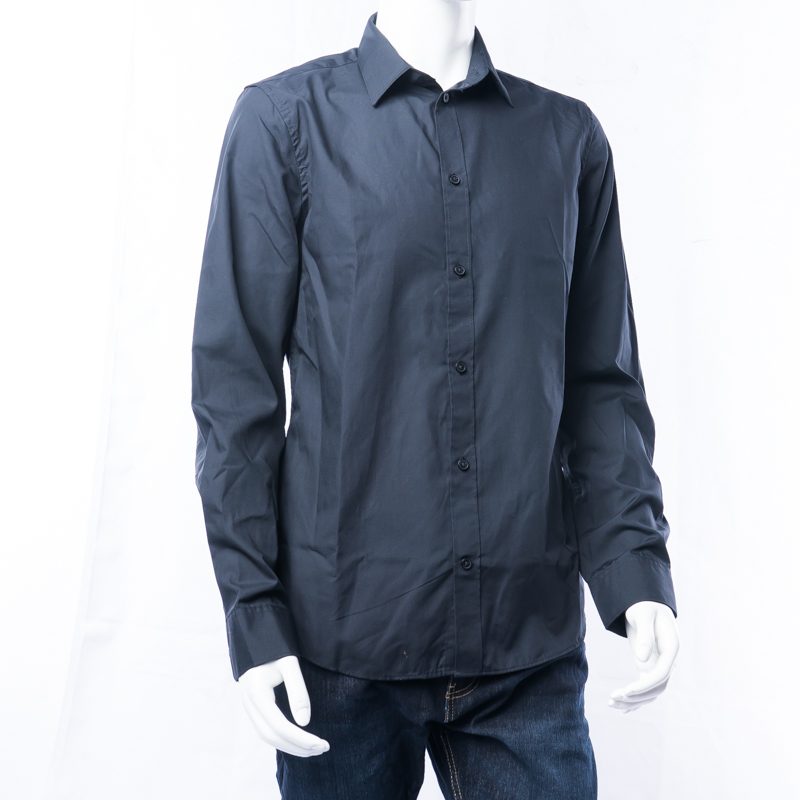 Mens Semi Formal Shirt Black Small