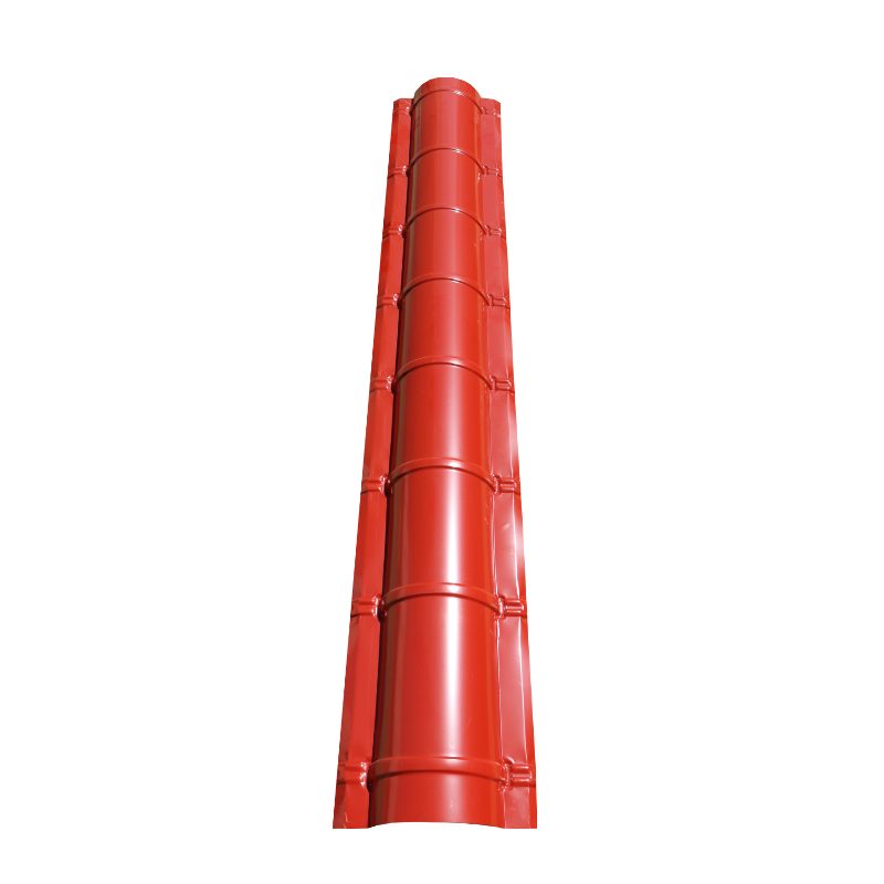 Panda mabati Glazed Ridge Roll Top-Glossy Maasai red 2M 30G (6.5ft)