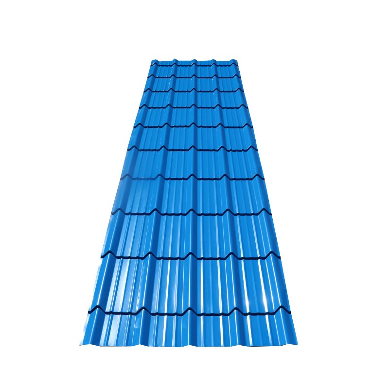 Panda mabati-Glossy H-tile Blue 2M 30G (6.5ft)