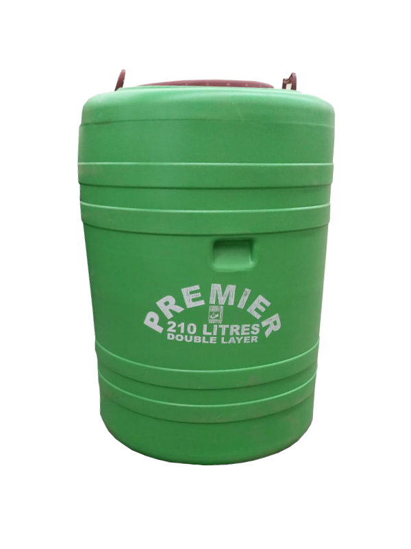 Premier Tank Double Layered 210l Green