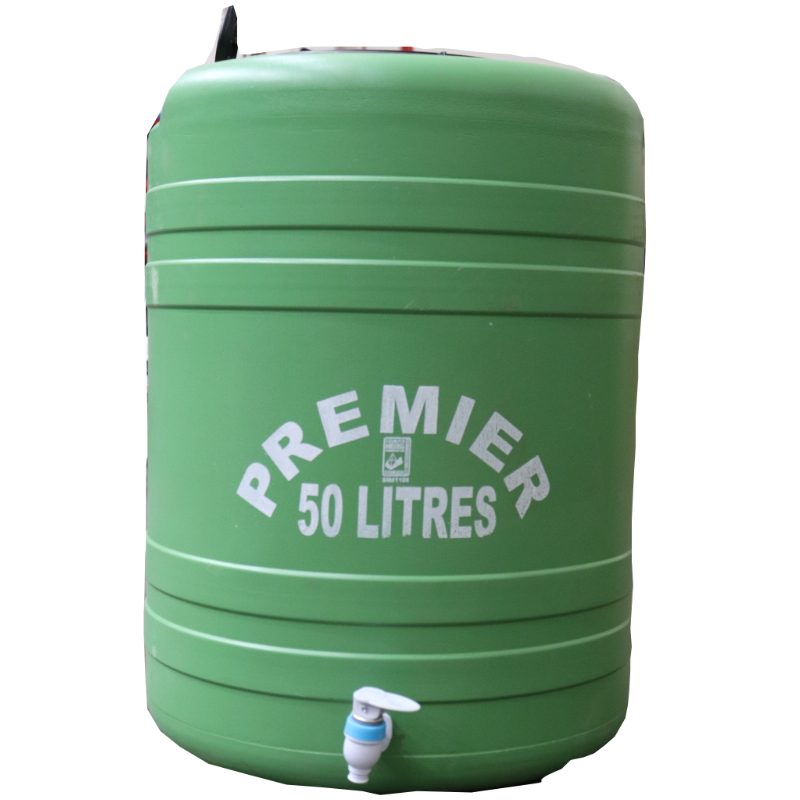 Premier Tank 50l With Tap(Green)