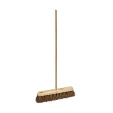 Soft Broom with Long Wooden Handle