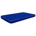 Super Foam Kilimanjaro Blue Piping Mattress M/D 4×6 (74x48x6)