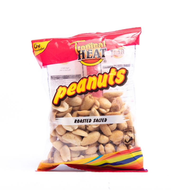 Tropical Heat Peanuts Roasted Salted 70g