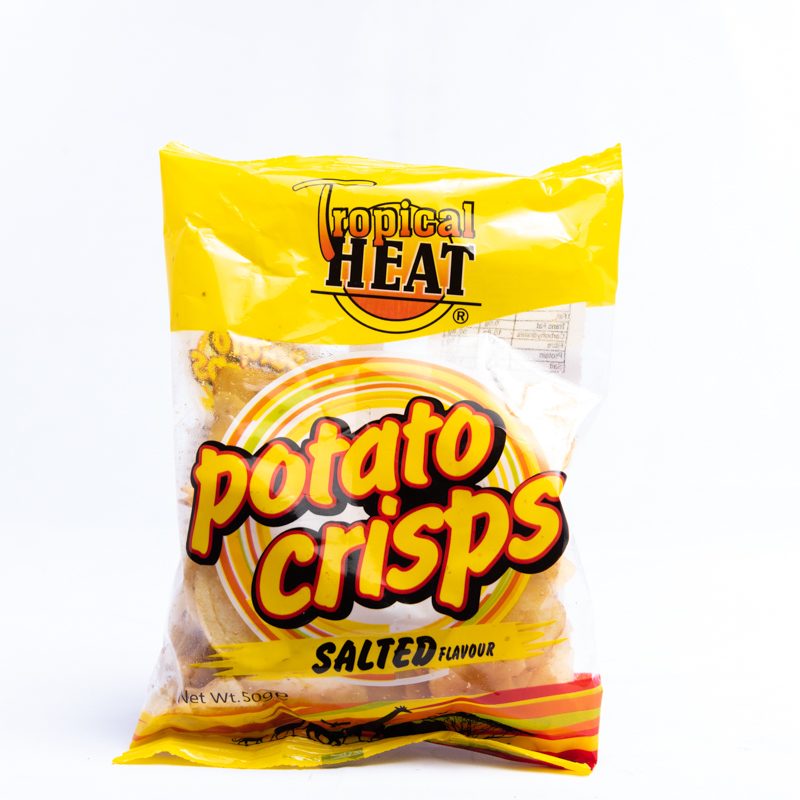 Tropical Heat Potato Crisps Salted 50g