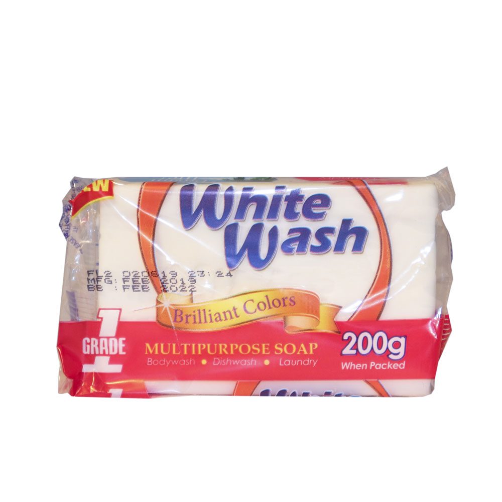 White Wash Bar Soap White 175g